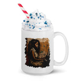She Makes Keys Sing White Glossy Mug - Beyond T-shirts